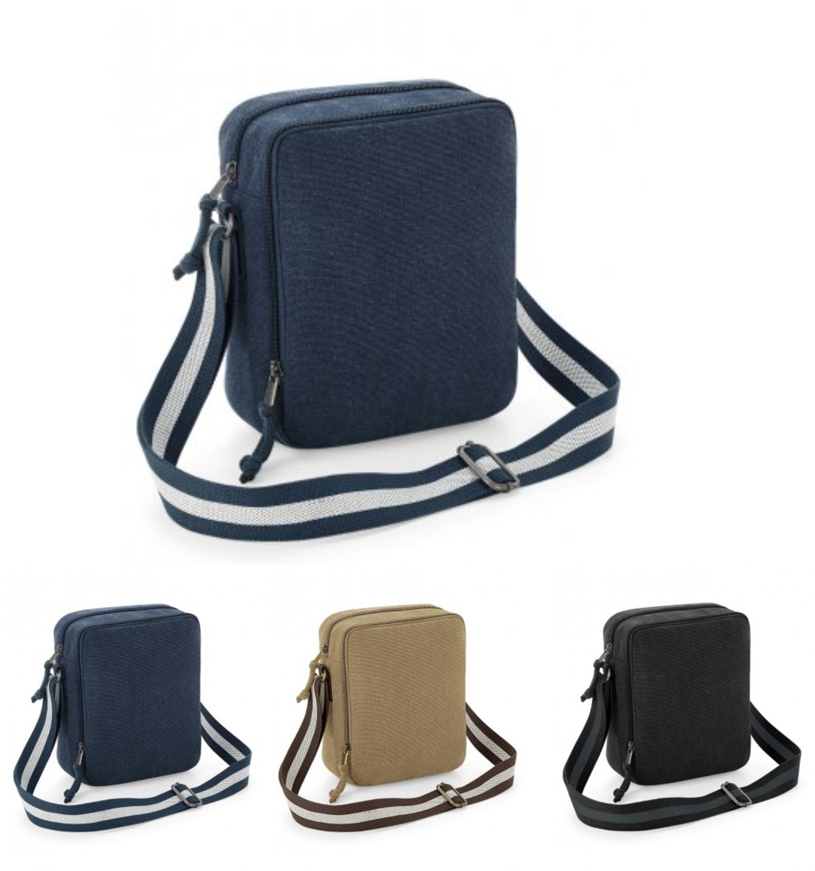 Quadra QD614 Vintage Canvas Mini Reporter  Quadra QD614 Vintage Canvas Mini Reporter